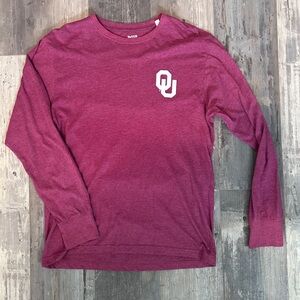 OU Maroon Long Sleeve Shirt